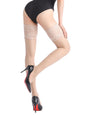 Women's Lace Top Thigh High Sheer Stockings