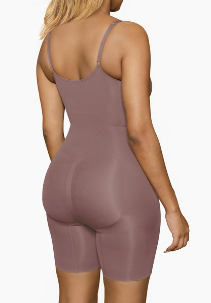 Shapewear for Women Tummy Control Bodysuit Mid Thigh Butt Lifter