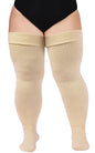 Plus Size Womens Thigh High Socks