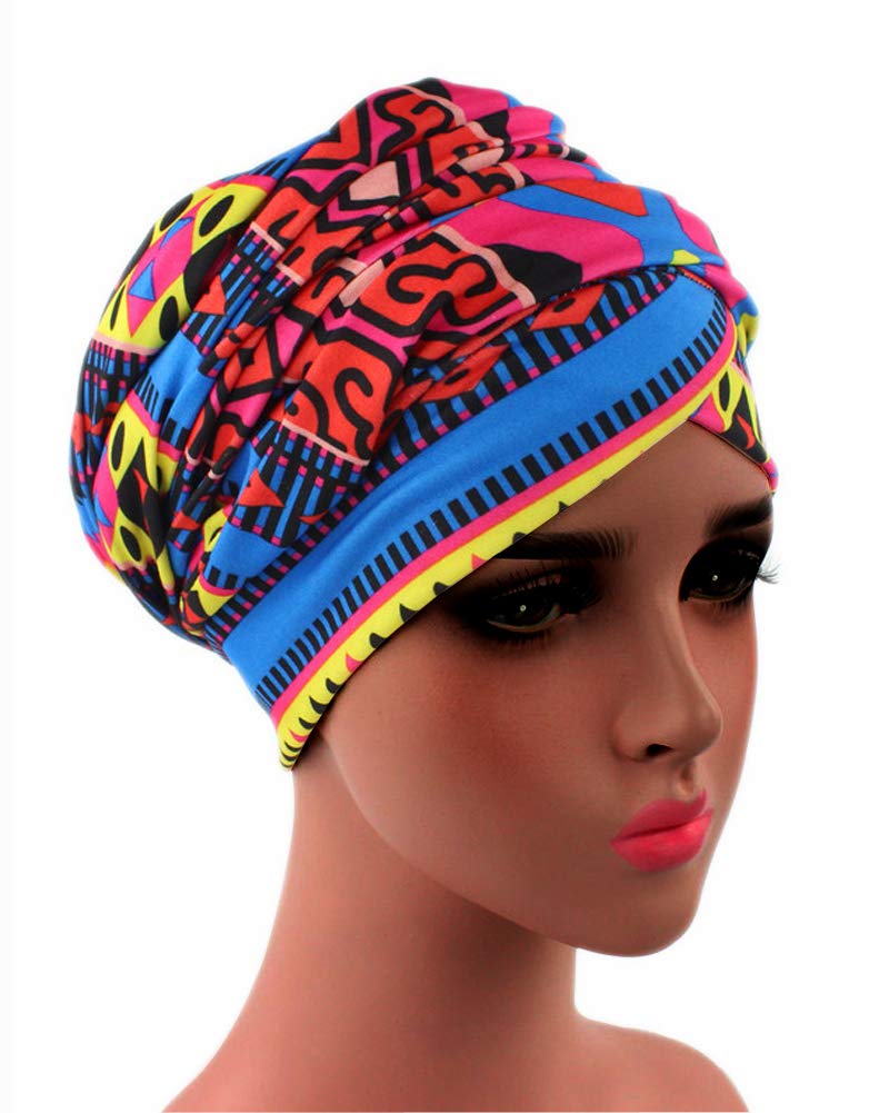 African Long Scarf Turban Shawl Hair