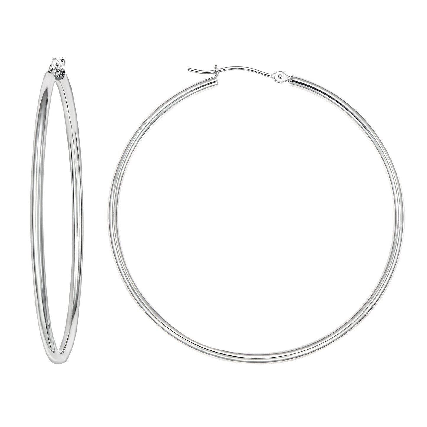 14k Gold Classic Hoop Earrings