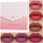 6Pcs Matte Liquid Lipstick Makeup Set