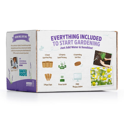 Back to the Roots New Kitchen Garden Complete Herb Kit