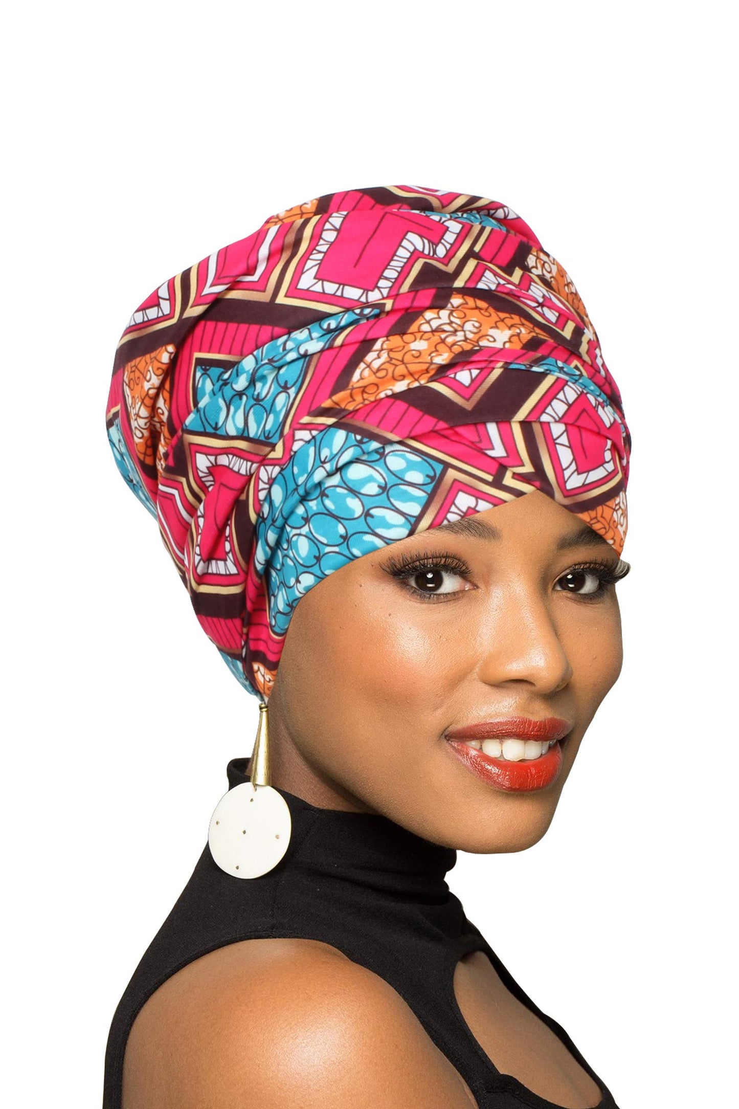 African Long Scarf Turban Shawl Hair